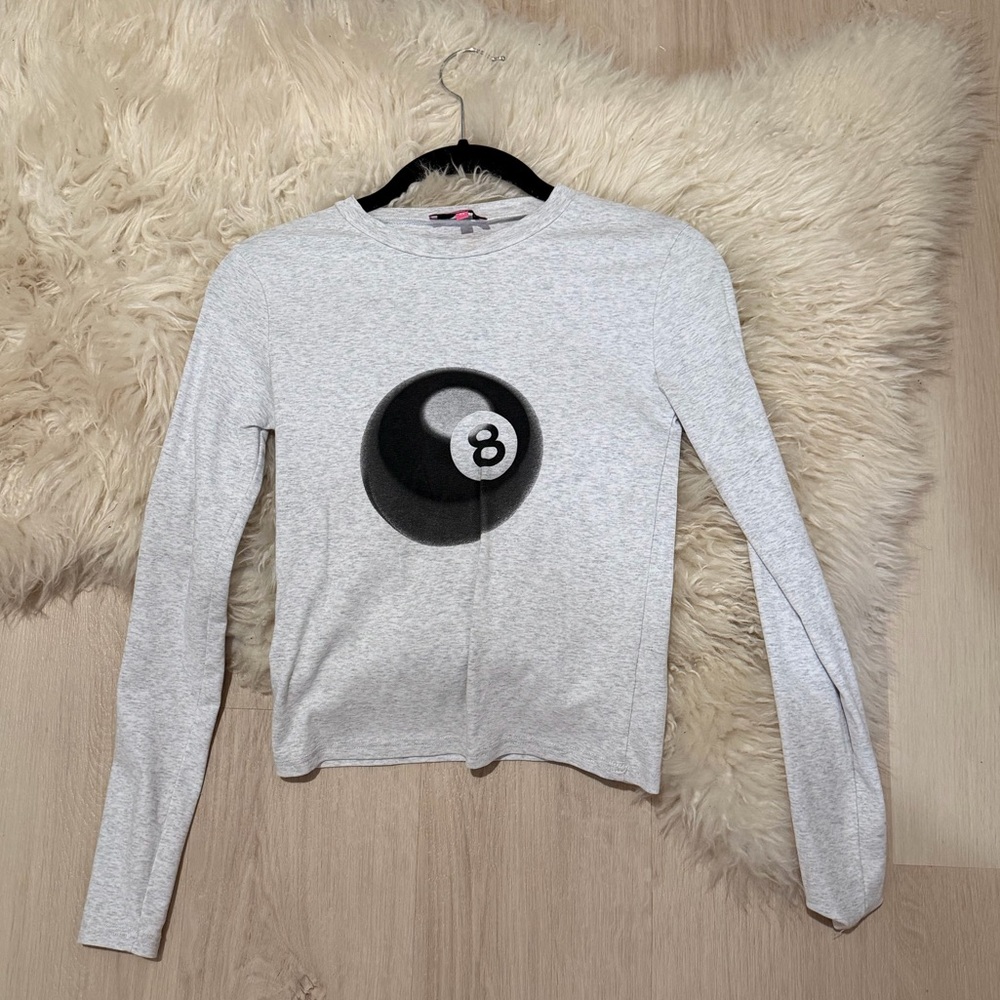Edikted 8 Ball Long Sleeve Tee
